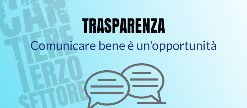 Trasparenza enti del terzo settore